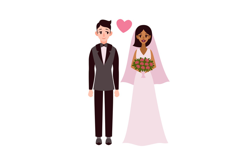 bride-and-groom-happy-romantic-multiethnic-couple-standing-on-wedding