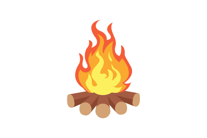 camping-bonfire-flat-icon