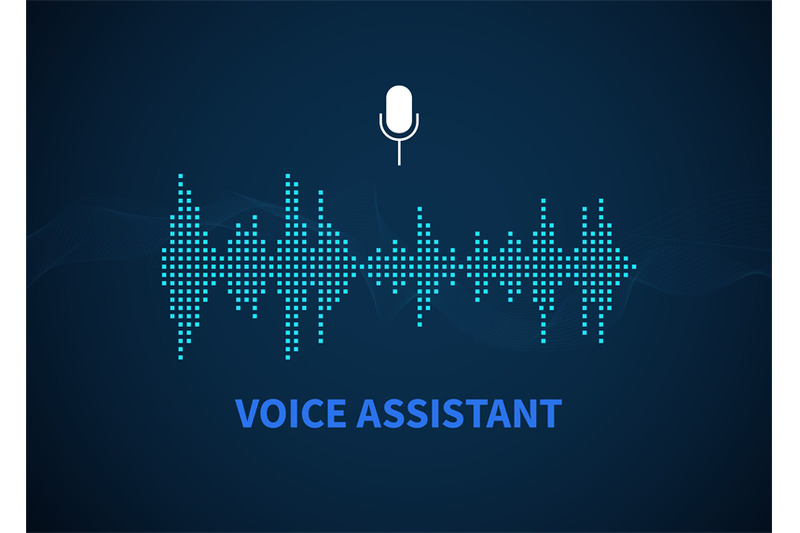 voice-assistant-color-sound-recognition-wave-and-microphone-icon-but