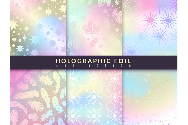 holographic-foil-patterns-trend-glitter-design-pastel-hologram-textur