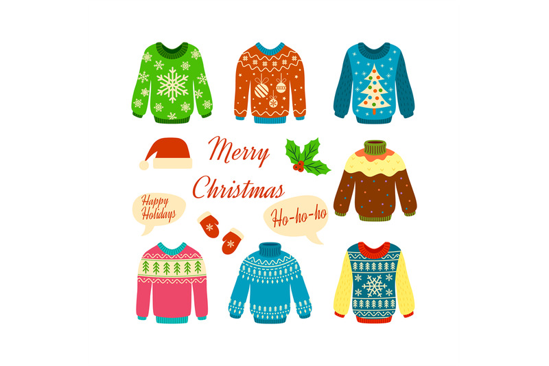 christmas-jumper-set-woolen-xmas-ugly-sweaters-with-cute-patterns-pu