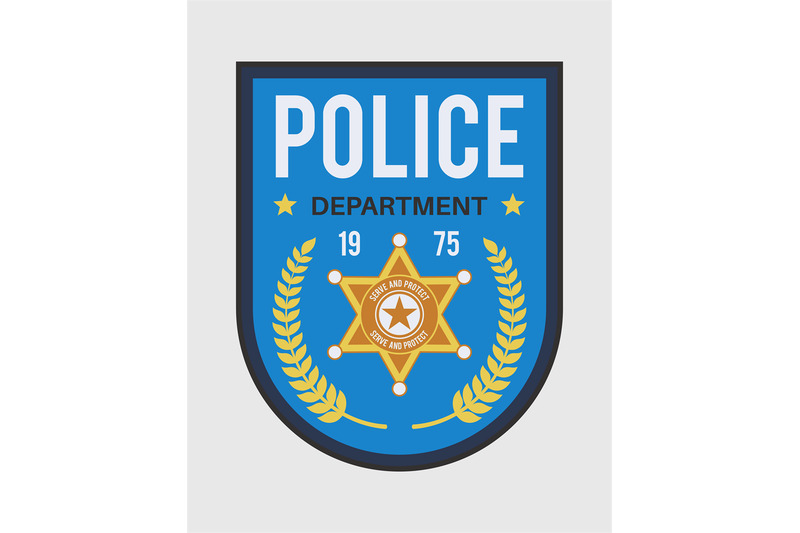 policeman-badge-police-security-blue-medallion-with-star-shape-milit