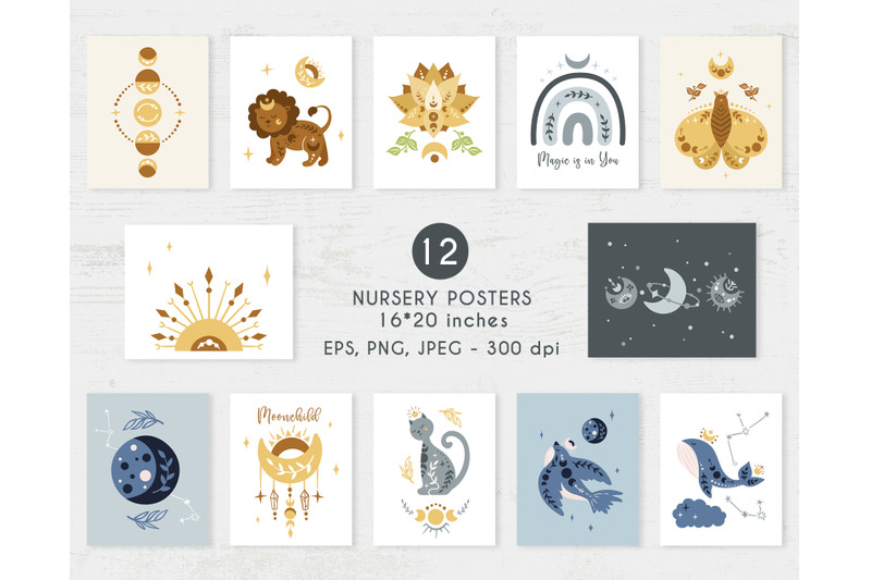 celestial-animals-clipart-amp-patterns