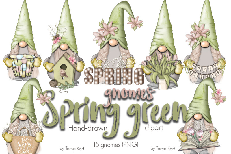 spring-green-gnomes-icons