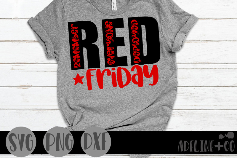 red-friday-svg-military