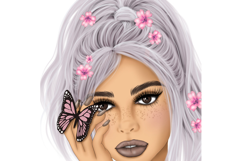 spring-design-butterfly-art-woman-png