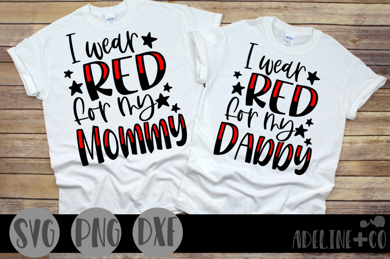i-wear-red-for-my-mommy-and-daddy-svg-military