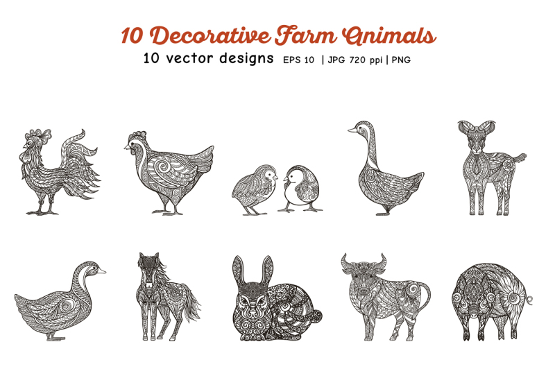 10-decorative-farm-animals
