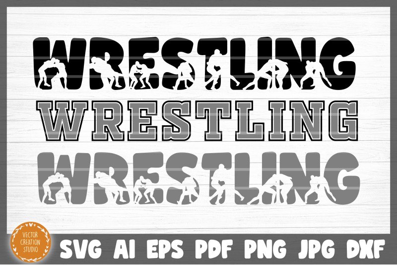 wrestling-word-svg-cut-file