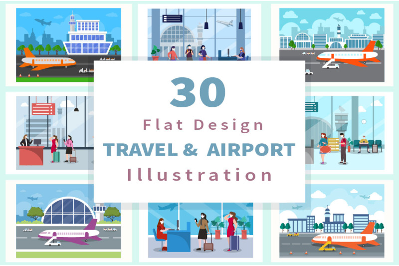 30-airport-travel-flat-design