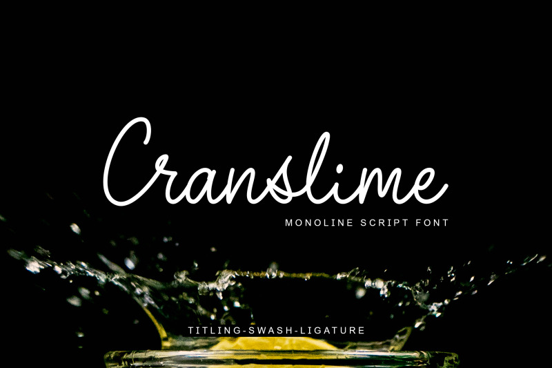 cranslime-script-font