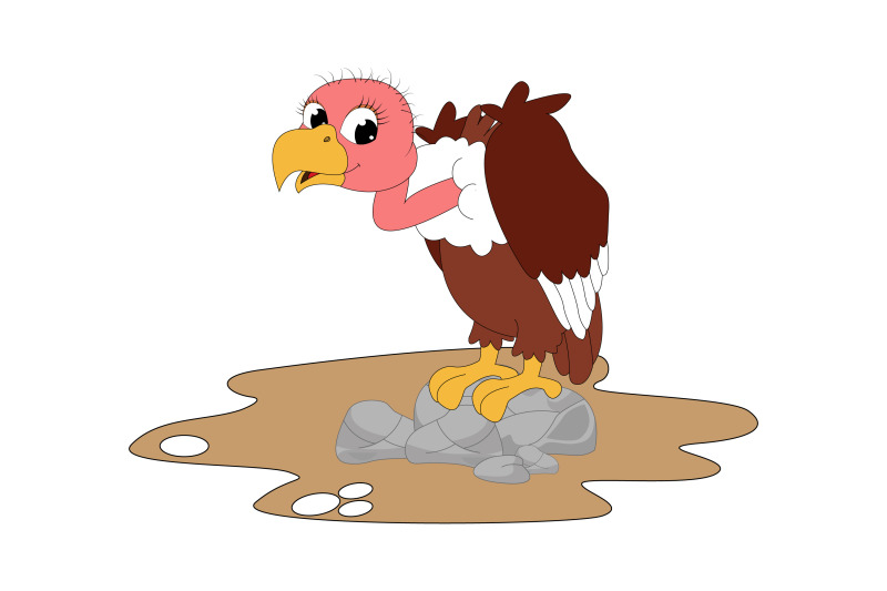 cute-vulture-animal-cartoon-simple-vector-illustration