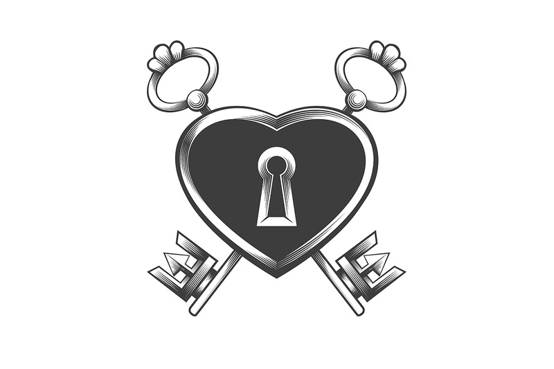 heart-shaped-lock-with-two-keys-tattoo