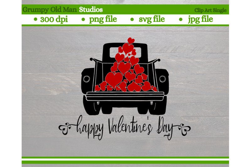 valentines-day-vintage-truck