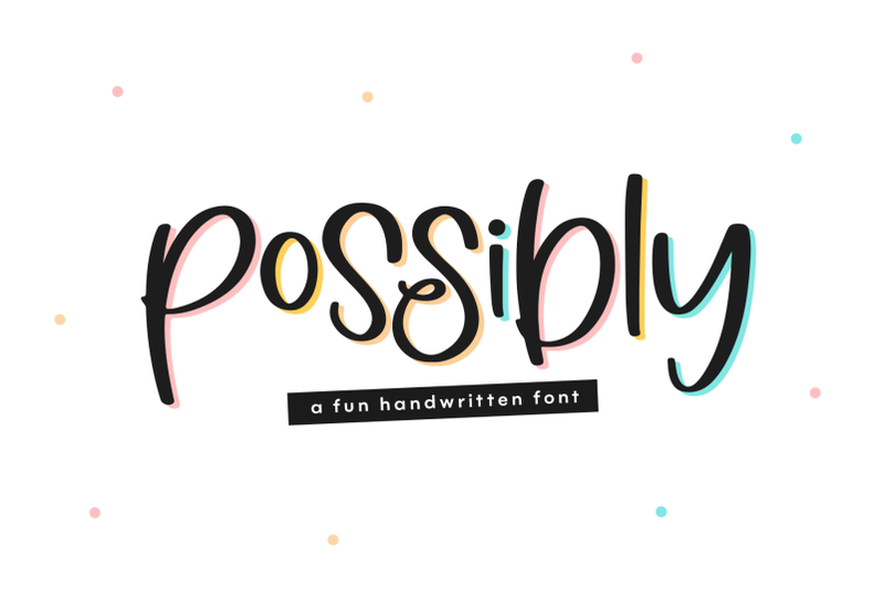 possibly-quirky-handwritten-font