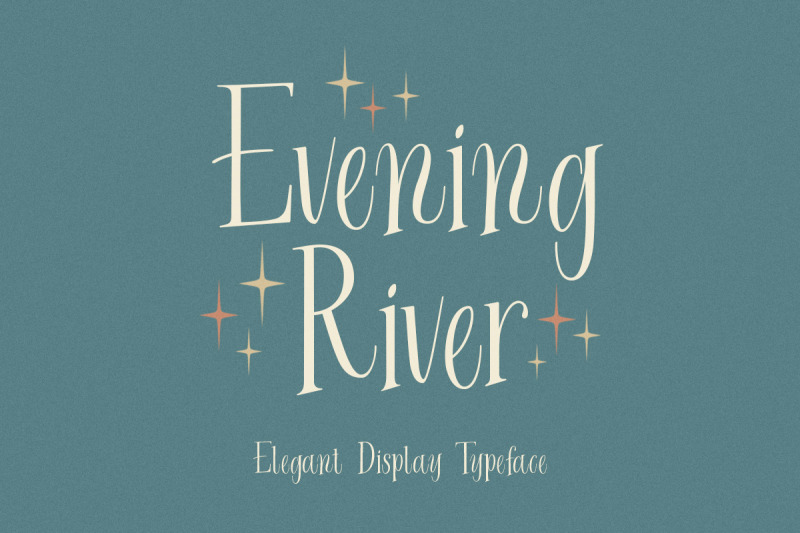evening-river-elegant-display-typeface