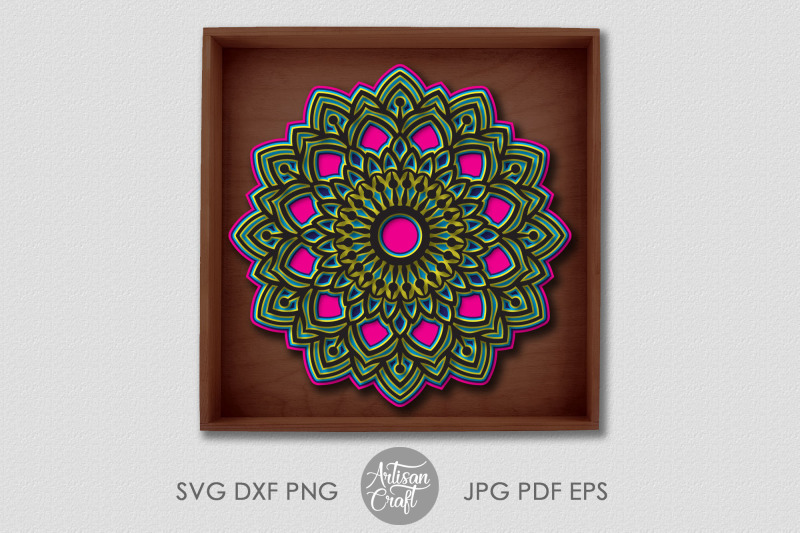 layered-mandala-svg-multi-layer-mandala-cricut-papercraft-3d-layere