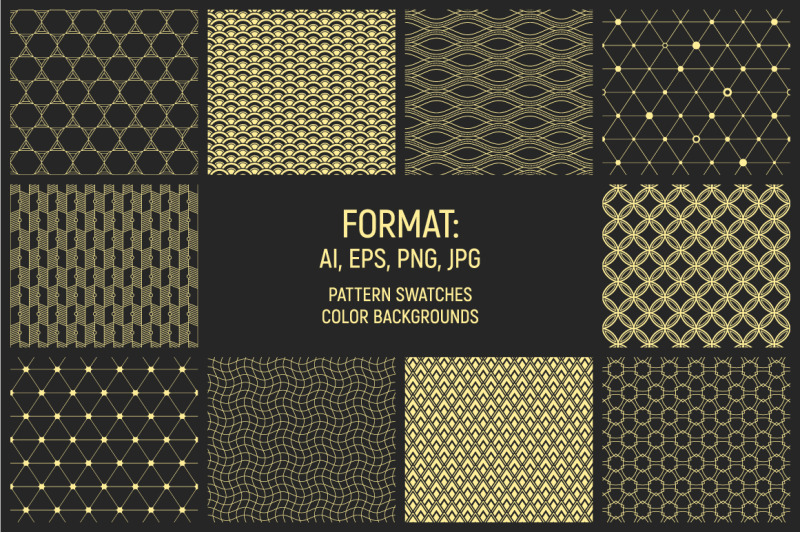 10-seamless-geometric-vector-patterns