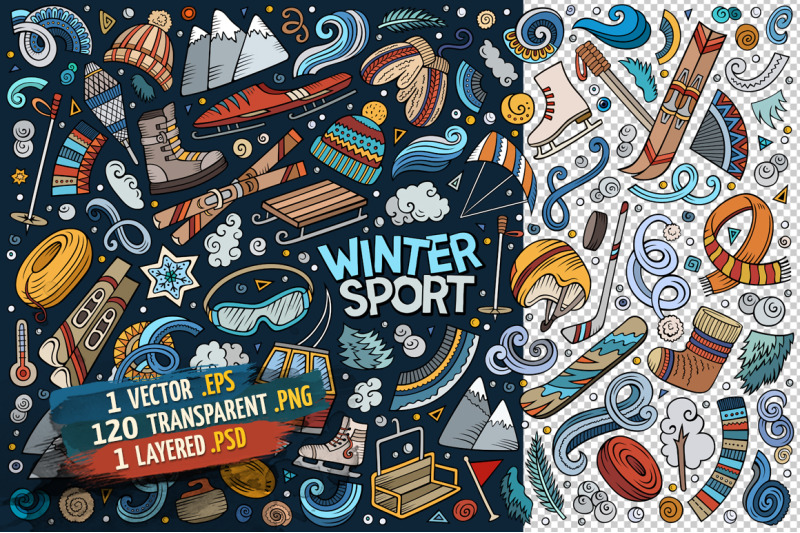 winter-sports-objects-amp-symbols-set