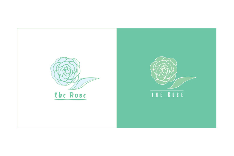 logo-the-symbol-flower-rose-vector