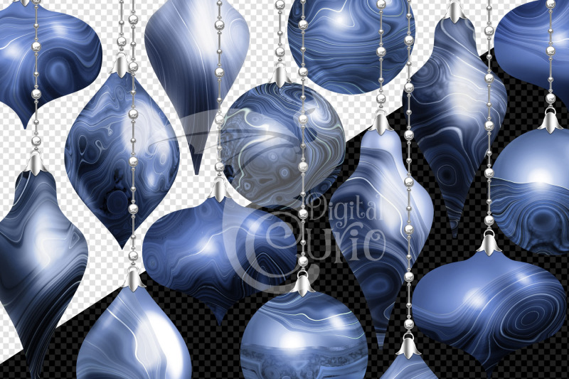 blue-agate-ornaments-clipart