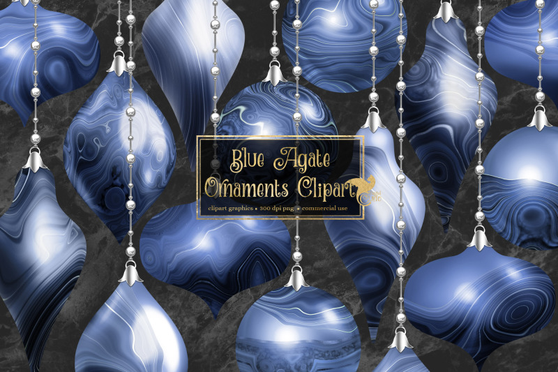 blue-agate-ornaments-clipart