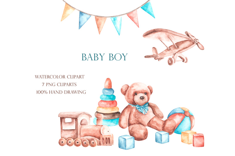 newborn-baby-watercolor-clipart-baby-shower-nursery-kids-clipart