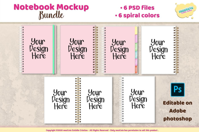 notebook-planner-journal-mockup