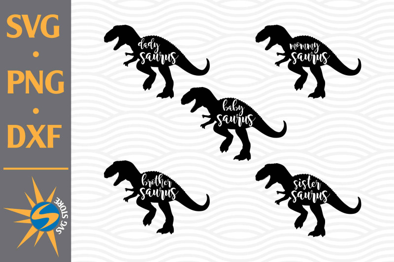 saurus-family-svg-png-dxf-digital-files-include