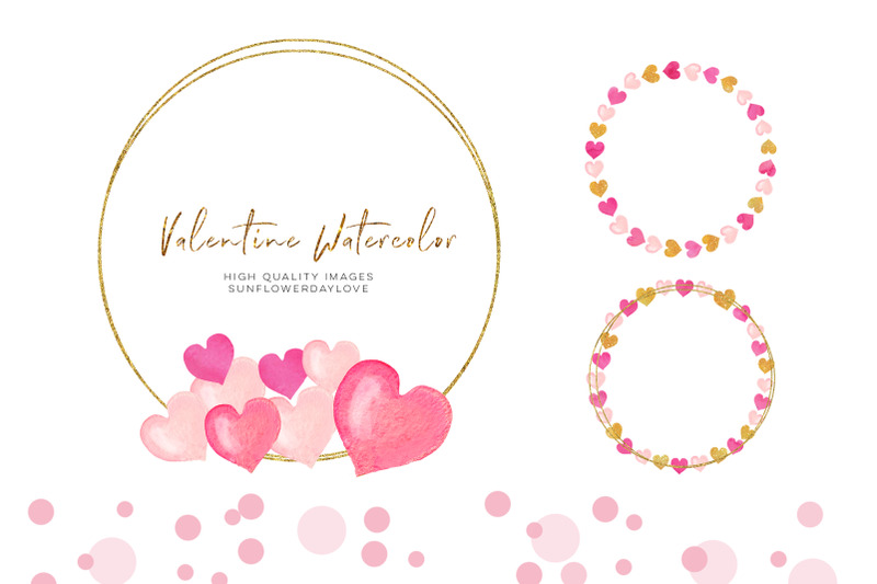 valentine-heart-gold-frame-clipart-geometric-heart-borders