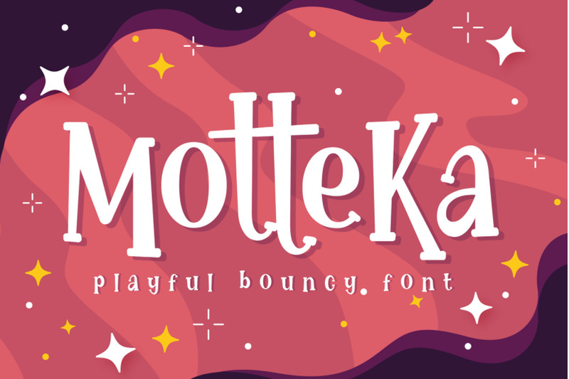 motteka-a-playful-bouncy-font