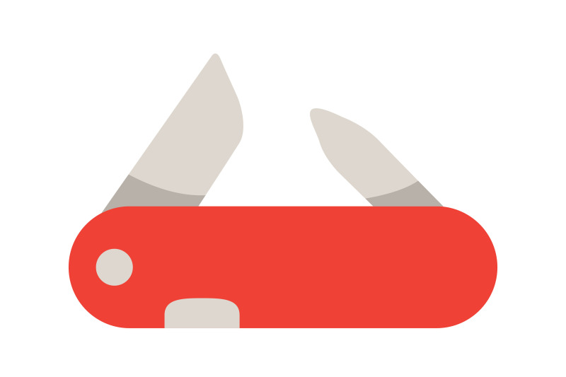 camping-folding-knife-flat-icon