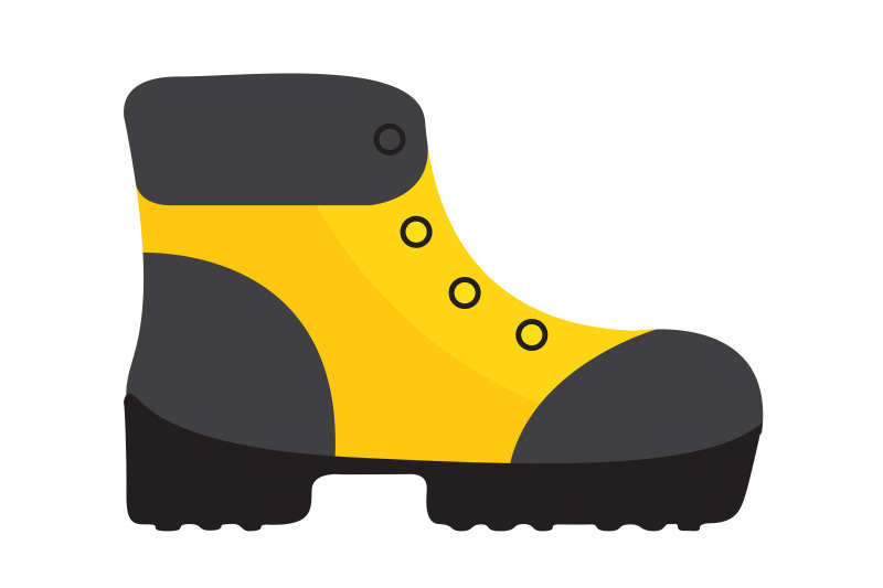 camping-mountaineering-boots-flat-icon