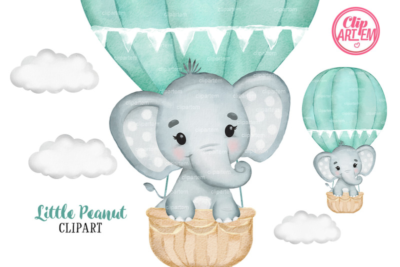 mint-green-elephant-hot-air-balloon-watercolor-png