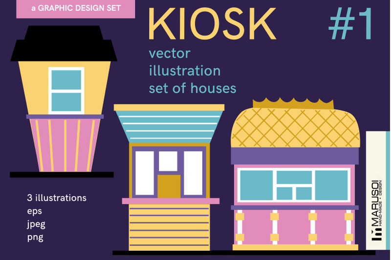 kiosk-1-vector-illustrations