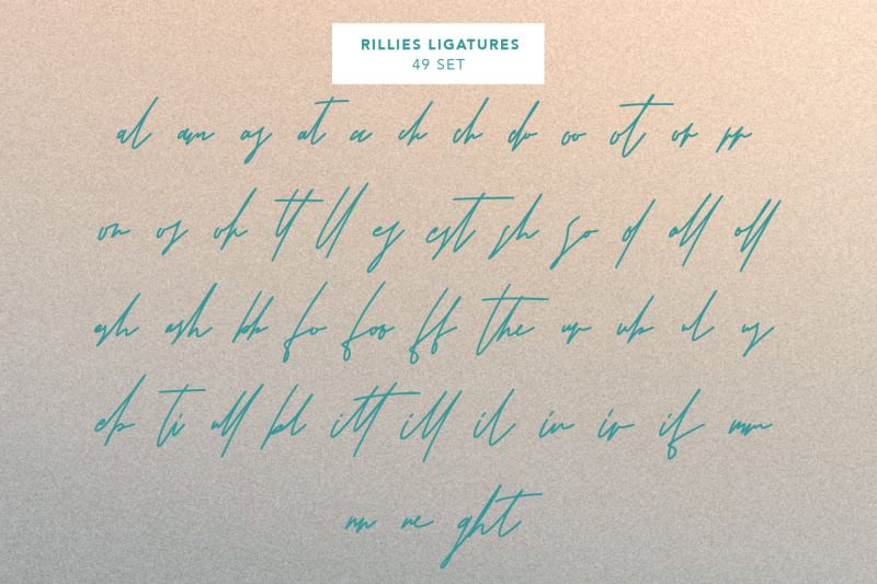 rillies-modern-signature-font