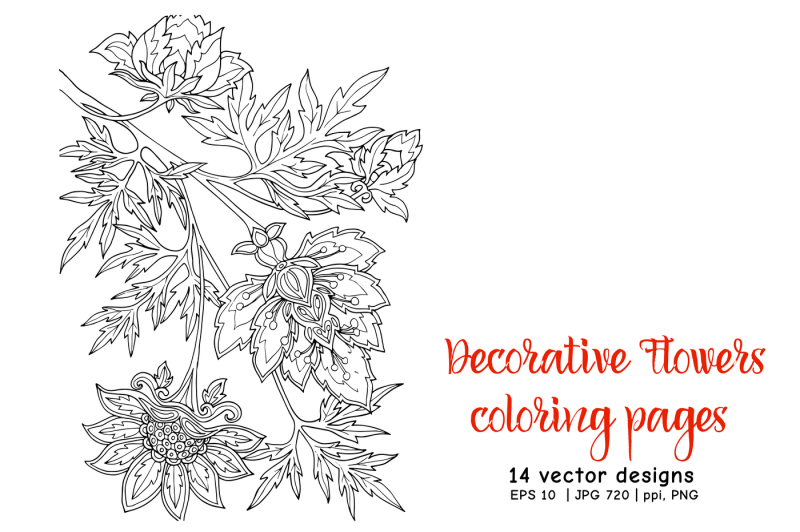 decorative-flowers-coloring-pages