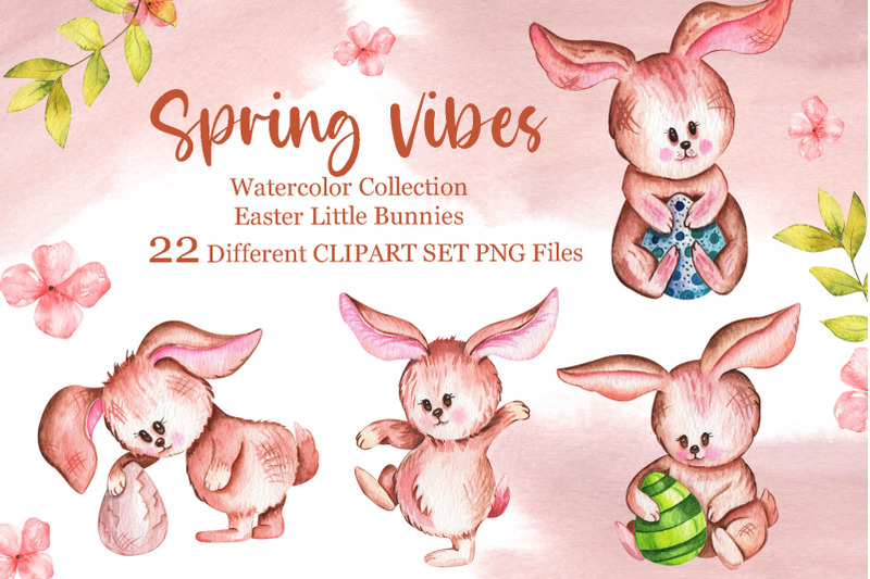 watercolor-easter-llustrations-collection