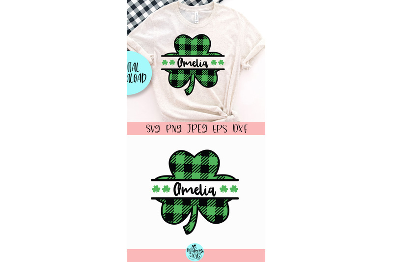 buffalo-plaid-clover-svg-st-patrick-039-s-day-svg