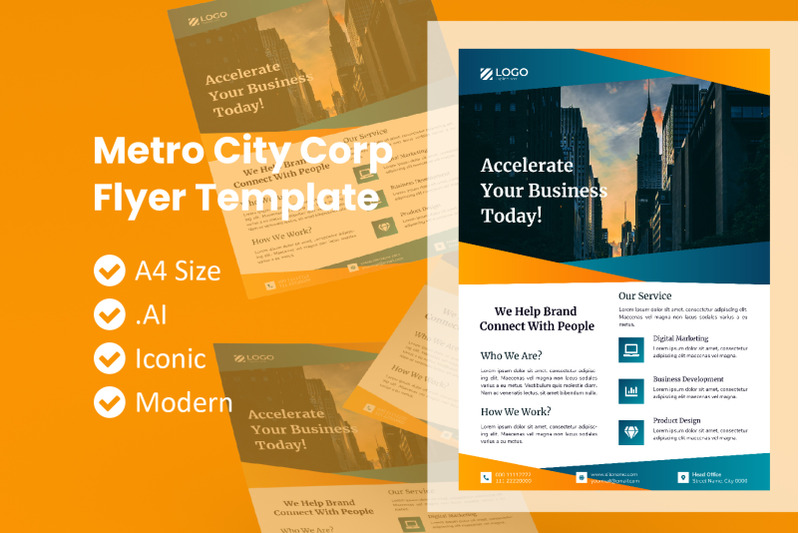 corporate-metro-city-flyer-template