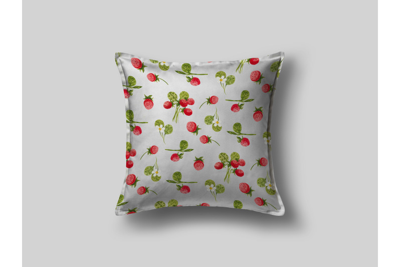 digital-paper-with-strawberries-seamless-pattern-with-strawberry-ornament