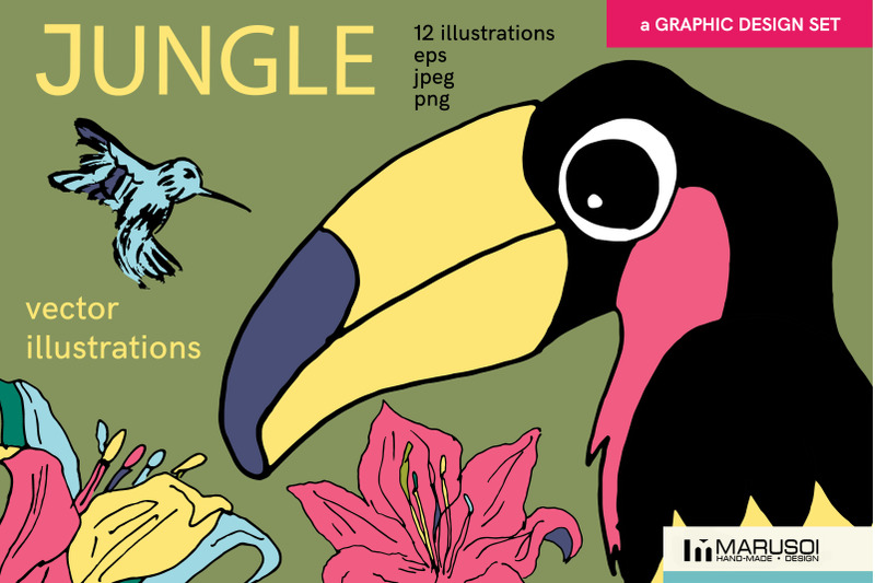 jungle-vector-illustrations