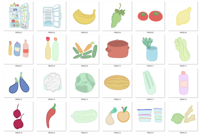 fridge-food-illustrations