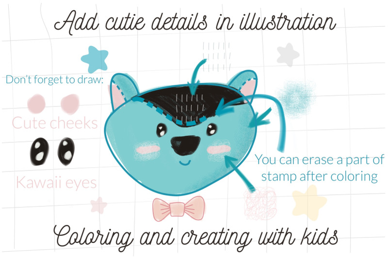 cute-animals-procreate-stamps-creator