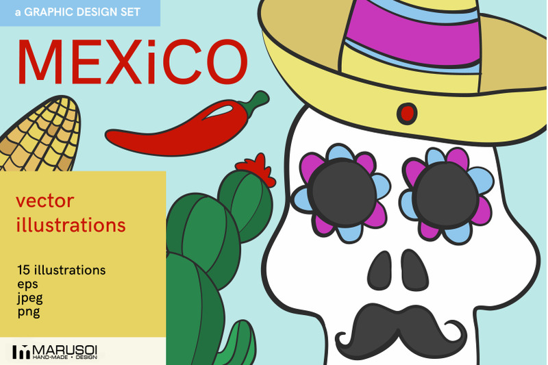 mexico-vector-illustrations