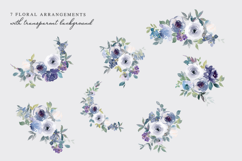 blue-purple-and-white-watercolor-floral-clip-art
