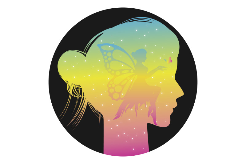 girl-head-with-fairy-silhouette