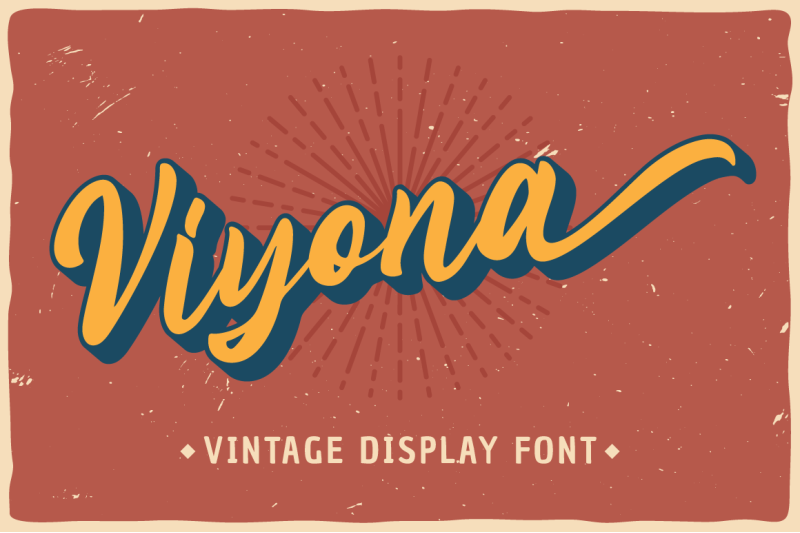 viyona-vintage-display-font