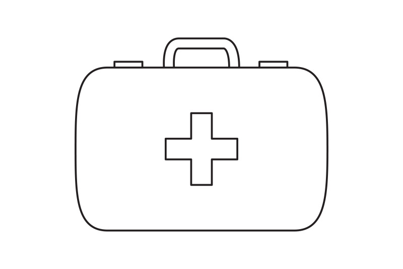 camping-first-aid-kit-outline-icon
