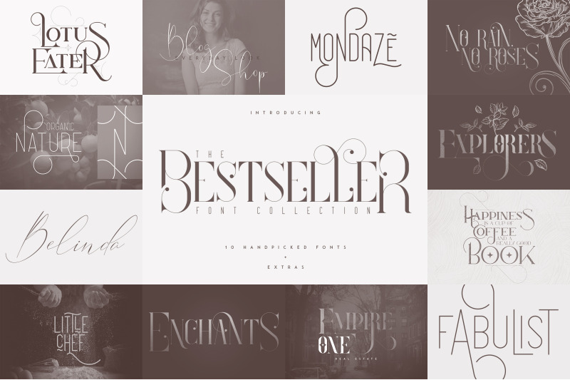 the-bestseller-font-collection